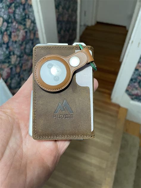 airtag wallet with strap.